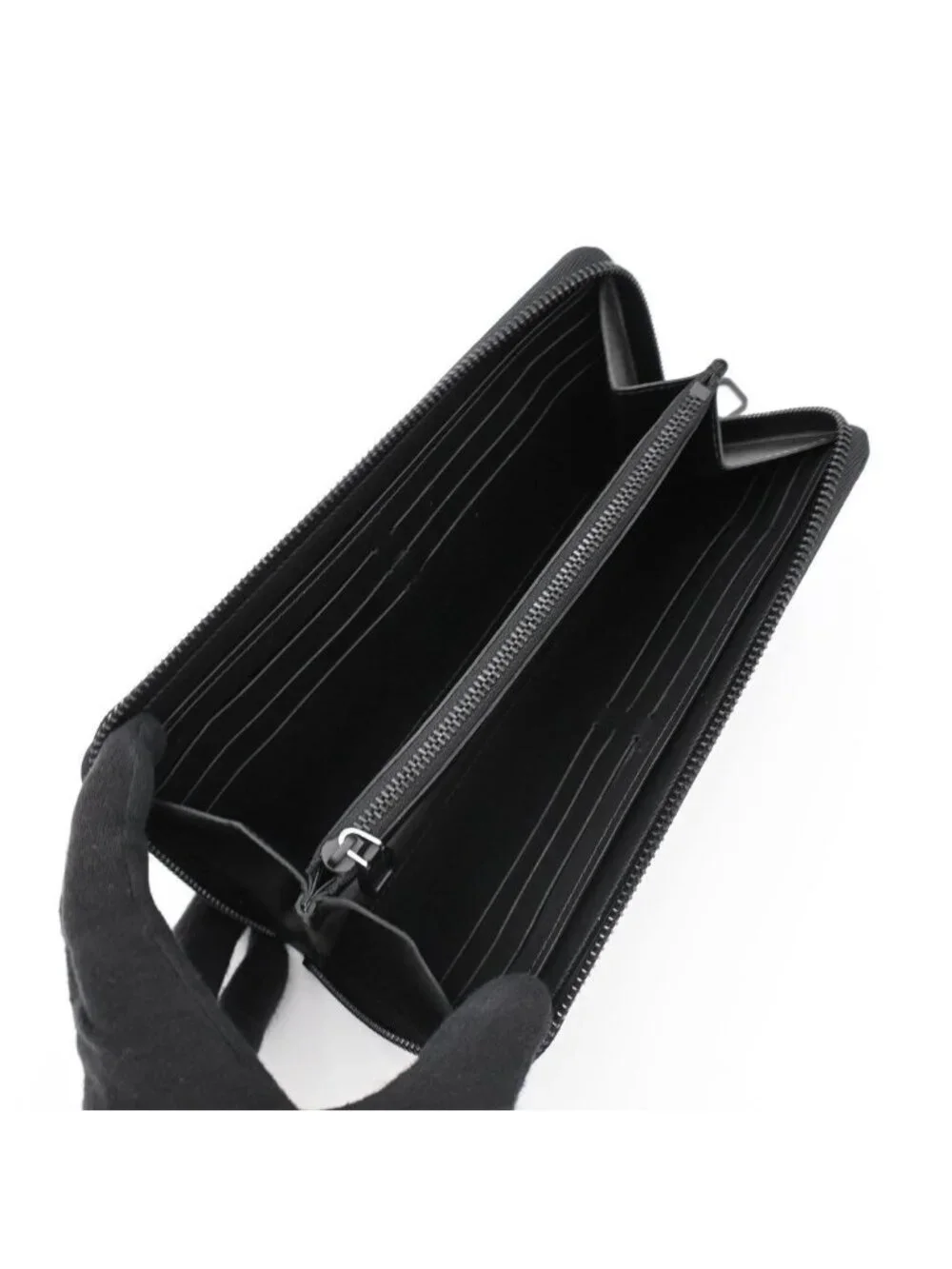 Louis Vuitton Monogram Midnight Horizontal Wallet Black